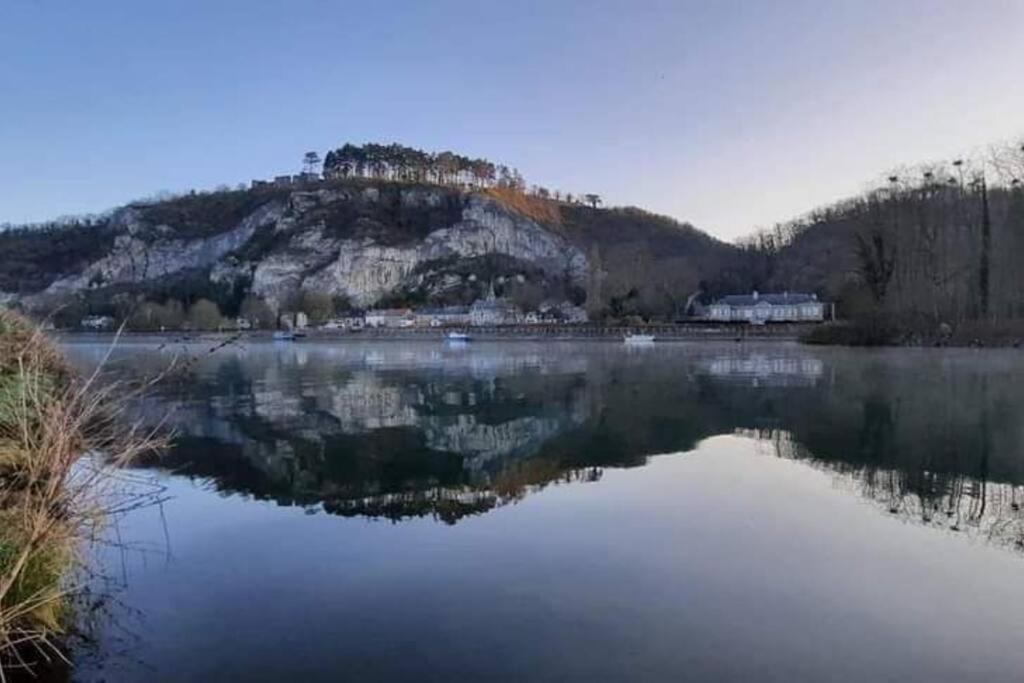 Maison Bucolique A Anhee, Vue Meuse Et Falaises Villa Eksteriør billede